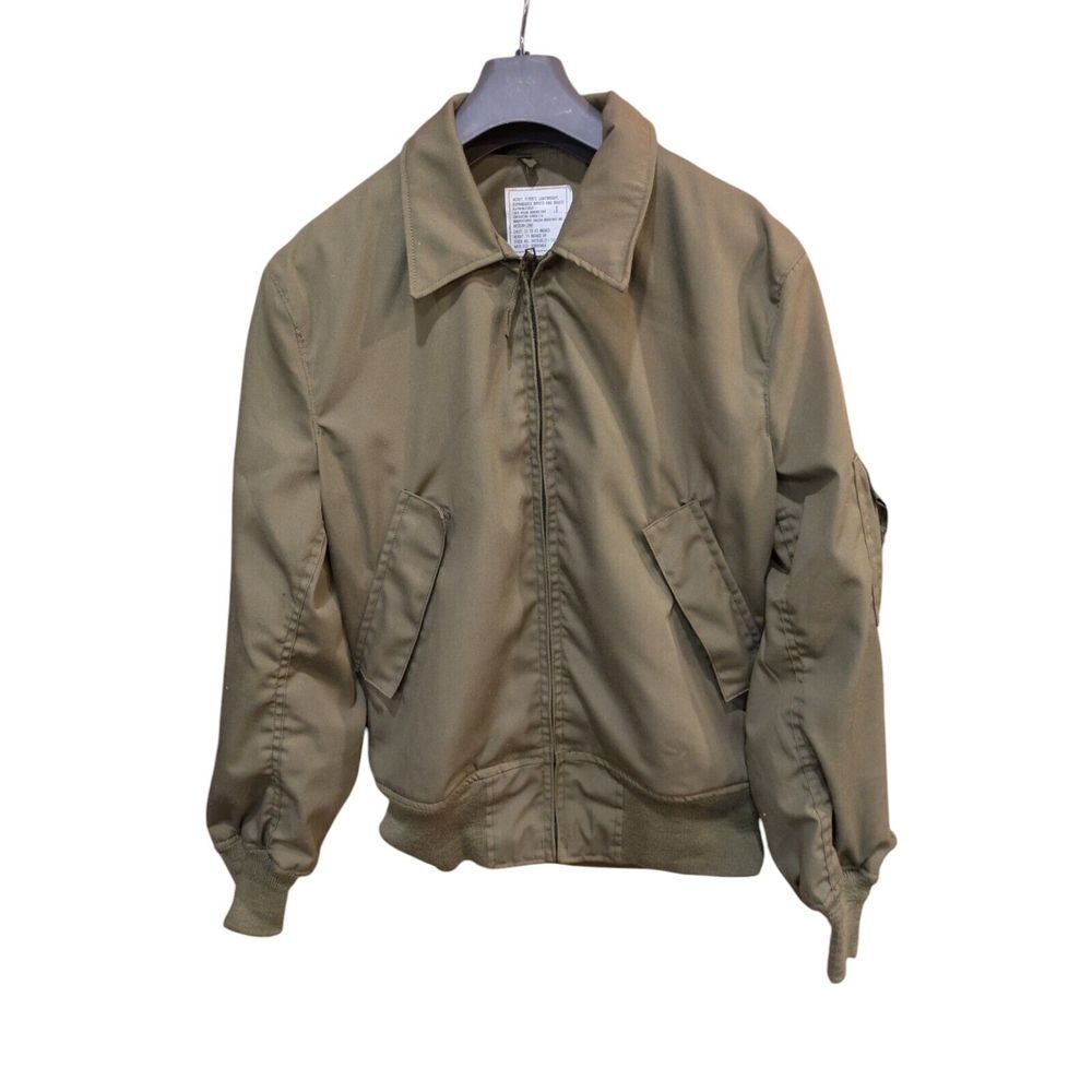 Vintage Avirex‎ Summer Flyers Bomber Jacket Mens Small Regular Green Lightweight